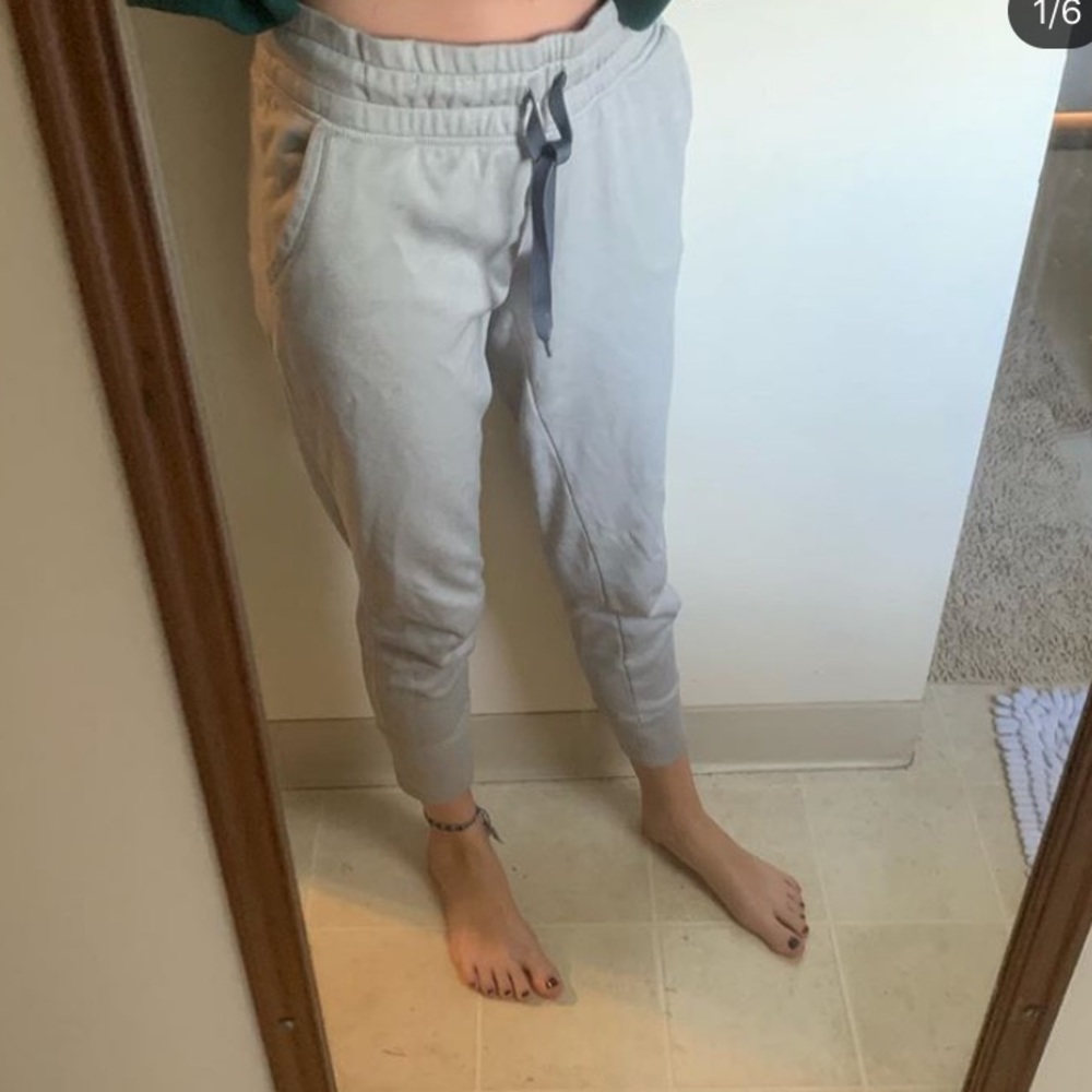 Grey joggers